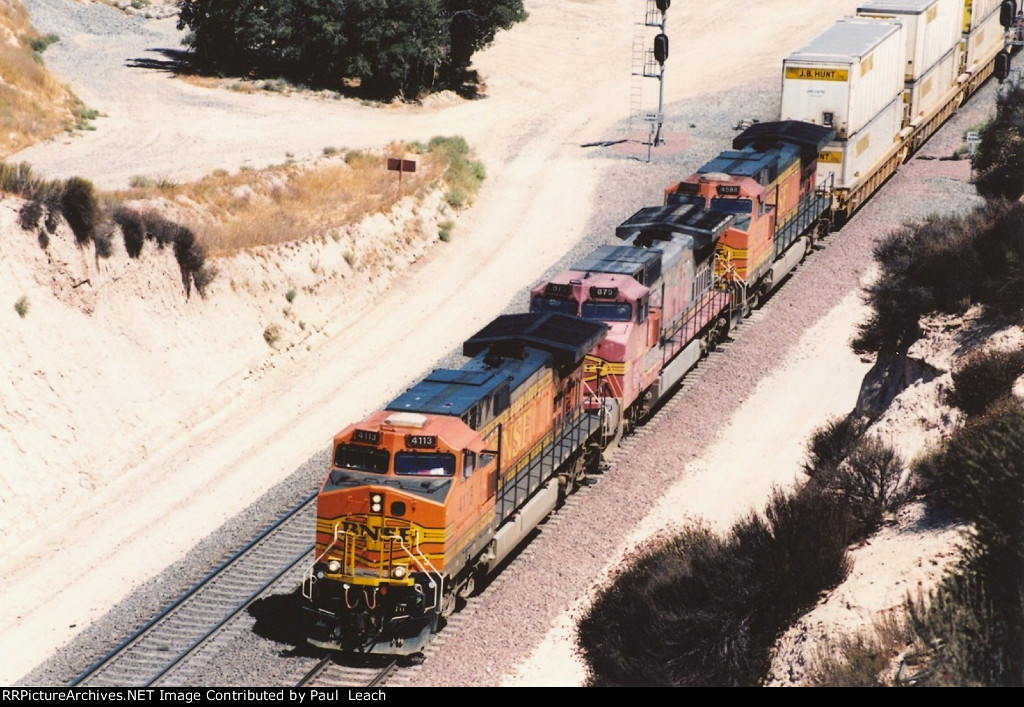 Westbound intermodal